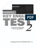 Cambridge KET 2 Book PDF