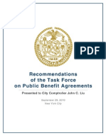 PBA Task Force Final Report