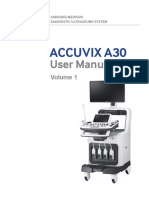 Echographie Accuvix A30 SAMSUNG MEDISON Rifmedical