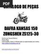 Catálogo de Peças Kansas 150
