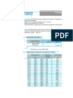 TRADISA Tabla de Perfiles Catalogo PDF