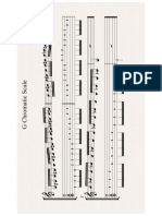 G Chromatic Scale PDF