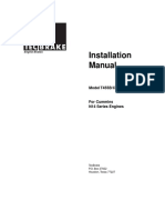 Installation Manual: Model T455B/C Engine Brakes