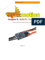 Lynxmotion Simonk Esc Guide