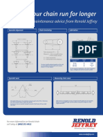 Making Your Chain Run For Longer: Effective Chain Maintenance Advice From Renold Jeffrey