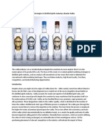 Analysis of Global Marketing Strategies in Distilled Spirits Industry: Absolut Vodka
