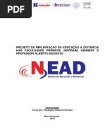 Projeto de Implantação Da Educação a Distância