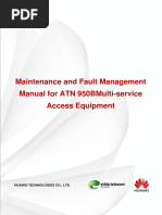 Maintenance and Fault Management Manual for ATN 950BMulti