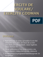 Exercitii Codman