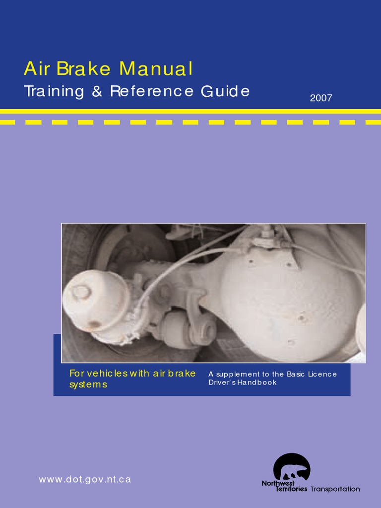 Air Brake Manual Training & Reference Guide PDF Brake Valve