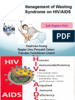 Management of Wasting Syndrome On HIV/AIDS: Sub-Bagian Petri