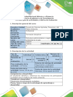 Guía de Actividades y Rubrica de Evaluación - Fase 3 - Mecanismos de Participación Ciudadana Para Asuntos Ambientales