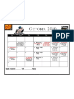 Bankers' Mastermind Oct. Calendar