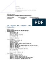 Test Sequence For Caterpillar 7000 Series Fuel Nozzles (1254)