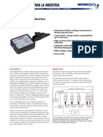 Battery Voltage Monitor: Description Application