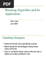 Boosting and Applications Yuan