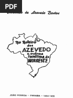 No Roteiro Dos Azevedo e Outras Familias Do Nordeste