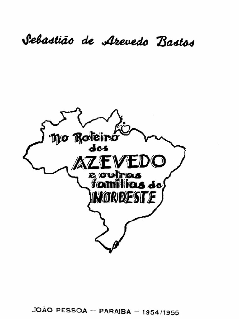 No Roteiro Dos Azevedo e Outras Familias Do Nordeste | PDF, image size:768x1024