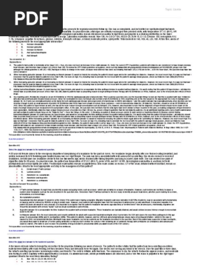 Uva Family Questions W Answers Myocardial Infarction - 