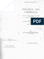 O Dialogo Das Carmelitas - Georges Bernanos PDF