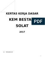 Kertas Kerja Kem Bestari Solat