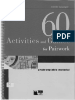 60 Activities and Games For Pairwork