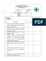 Daftar Tilik DM Program