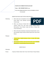 Surat Ketetapan Direktur Rumah Sakit