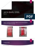 (JBS) Standar Pintu Tahan API, Sertifikasi Pintu Tahan API, Pintu Besi Tahan API Surabaya