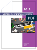 Campus Recruitment Training