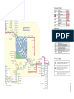 Anerley Station TFL Bus Spider Map