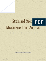 Strain and Stress: Measurement and Analysis