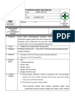 Sop Monitoring Status Fisiologis Pasien Selama Pemberian Anestesi Lokal Dan Sedatif (Repaired)