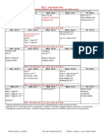 BIM 2 Calendar