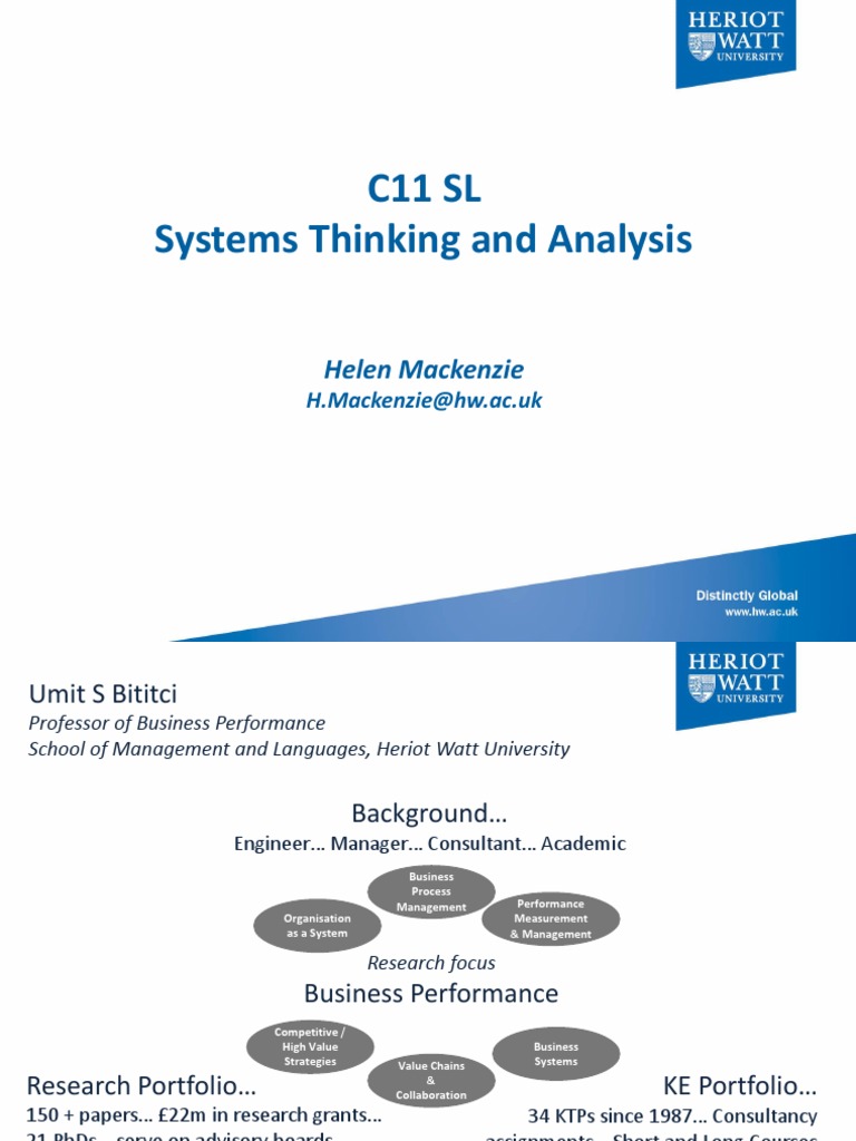 Understanding Systems Thinking Emergence | PDF | System | Emergence