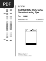 Shu/Shi/Shv Dishwasher Troubleshooting Tips: 5551 Mcfadden Avenue Huntington Beach, California 92649