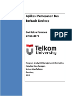 Aplikasi Pemesanan Bus Berbasis Desktop: Dwi Reksa Permana 6701144173