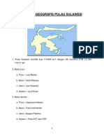Kondisi Geografis Pulau Sulawesi