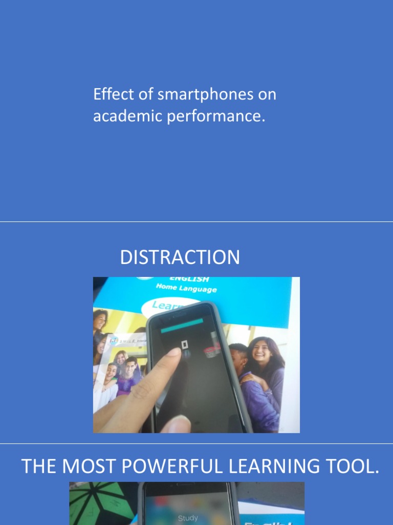 Effect of Smartphones On Academic Performance | PDF | Computers