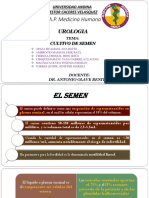 Cultivo de semen y diagnóstico de infecciones