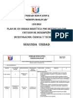 PUD Invetsigación 2da Unidad MFQ