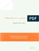 Beatriz Preciado - Manifiesto contra-sexual. Practicas subversivas de identidad sexual.pdf