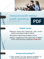 Materi Utama Public Speaking-Mc Lukman