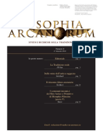 Sophia Arcanorum n.0 - 4° trim. 2010