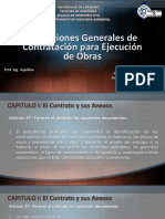 Condiciones Generales de Contratación para Ejecución de Obras