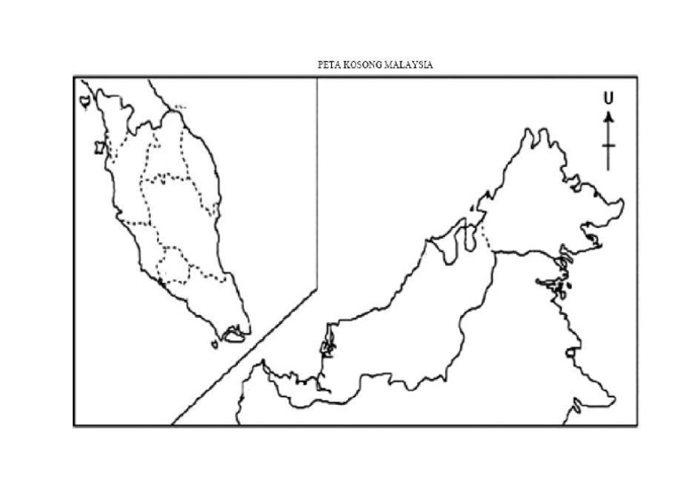 Peta Kosong Malaysia