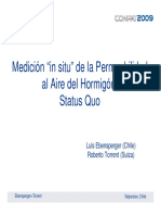 Medición "In Situ" de La Permeabilidad