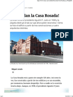 ¡Demuelan La Casa Rosada!