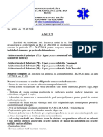 Anunt As Med Deb Temp Comanesti Onesti PD - Turcului