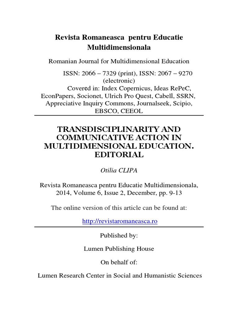 Finland Curriculum PDF Interdisciplinarity Change